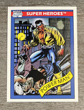 Power Man 1990 Marvel Comics Universe Series 1 Super Heroes  #12    *12b* picture