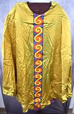 Older Gold Vestment with Stylized Trinity on Back. Embroidered. (CU931) picture