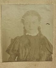 Vintage Cabinet Photo Naperville Illinois Francis Spinner Young Girl 1890s picture