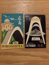 Rare 1950s Vintage Hiroshima Japan Postcards- 2 Sets Unused picture