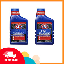 2PACK STP High Viscosity Oil Treatment (15 fluid ounces) Reduces Oil Consumption picture