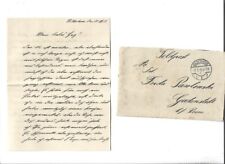 WWI German Soldier's Feldpost letter home picture
