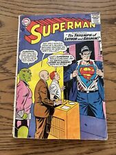 Superman #173 (DC 1964) Brainiac Lex Luthor Appearances Curt Swan GD+ picture