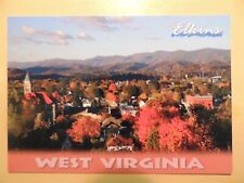 Elkins West Virginia vintage postcard aerial view  picture