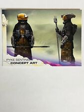 2018 Topps Solo A Star Wars Story Base Card #96 Pyke Sentinel – Concept Art picture
