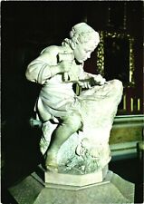 Young Michelangelo Sculpting By Emilio Zocchi, Pitti Palace, Florence Postcard picture