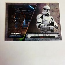 2016 Star Wars Evolution Base Card #68 Clone Trooper: Phase II picture