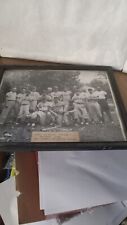 Antique Masonic 1955 DeMolay 2nd Place Ed Stanky League  Baseball Picture Framed picture
