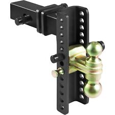 VEVOR Adjustable Trailer Hitch, 10-Inch Drop & 8.5-Inch Rise Hitch Ball Mount w picture