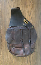 World War 1 US Cavalry Saddle Bags Marked 1917 Long 101st Cavalry 14th Regiment picture