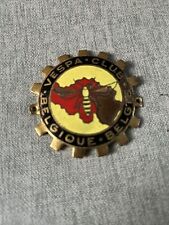 Vespa Club Belgique België Cog Badge Paint Missing Original 1950/60’s picture