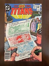 New Teen Titans 20 Attacked by the Disruptor Perez art Very Good Condition picture