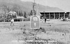 Baseball Park Cordova Alaska AK Reprint Postcard picture