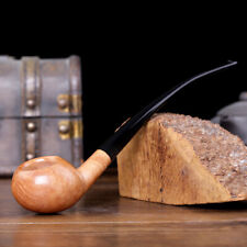 Long Stem Churchwarden pipe Handmade Tobacco Pipe Briar Wooden Reading Pipe  picture
