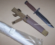 Vintage Bayonet OKC3S Marine Corps Ontario Knife Company Scabbard Genuine USMC picture