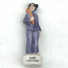 Minh Long Porcelain Figurine Vietnam Ngai Miniature Small Vintage picture