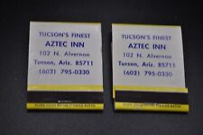 Vintage Matchbook Aztec Inn Tuscon Arizona Best Western 2 Packages picture