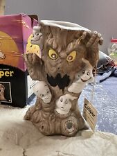VTG Casper The Friendly Ghost 1986 Collection Porcelain Light Up Spooky Tree NWB picture