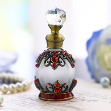 YU FENG Decorative Glass Perfume Bottle Empty Rhinestones (15 Ml) 3.5H*1.5W in picture