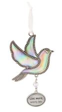 Ganz Find Your Wings Ornament Car Charm Iridescent Bird 