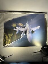 Vintage F-4 Phantom Print 16 in x 20 in Photo   V picture