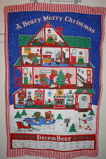 A Beary Merry Christmas Wall Hanging Advent Calendar Finished No Bear  picture