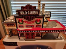 Dept 56 - Harley Davidson Building- Christmas Village picture
