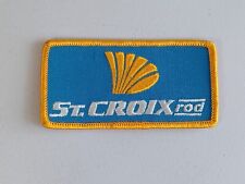 ST CROIX ROD Embroidered Iron-On Patch 4