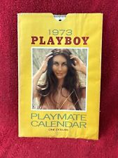 VINTAGE 1973 PLAYBOY WALL CALENDAR LIV LINDELAND MARYLIN COLE W mailer sleeve picture