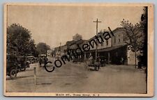 Main Street Wagons & Storefronts At Toms River NJ Ocean County New Jersey K292 picture