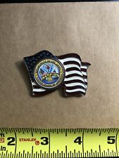 Department of The Army U.S.A. - Pledge of Allegiance on Back Pin BB5. picture