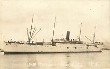 c1920s RPPC; SS Calawaii at Honolulu T.H., Los Angeles Steamship Co. Unposted picture