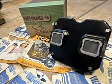 VINTAGE 1950S SAWYER STEREOSCOPE VIEW-MASTER BOX & 13 SLIDES LOT PAPERWORK EUC picture