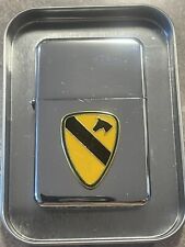 Military Star Lighter 1st Cavalry Division Chrome Lighter  picture