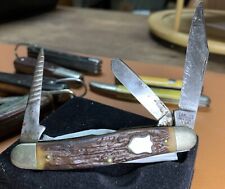 Vintage Camillus New York USA Pocket Knife 3-Blades picture