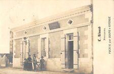 CPA 31 PUGNAC PHOTO CARD BY BOURG SUR GIRONDE L.RENAUD CARPENTER / OLD TRADE picture