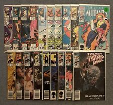 The New Mutants Comic Book Lot Of 19 Issues Including X-men and Deadpool Story picture