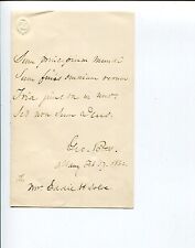 George Potts Mormon LDS Hymn Writer Signed Autograph ALS Letter picture