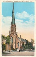 Postcard First Presbyterian Church Columbia South Carolina Vintage 271 picture
