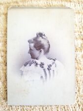 YOUNG LADY.FUTURE WIFE OF LIEUTENANT,WINDSOR LOCKS,CONN.VTG 5.5
