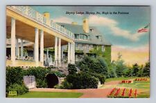 Skytop PA-Pennsylvania, Skytop Lodge, Advertising, Antique Vintage Postcard picture