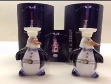 Goebel Adam and Ziege Paul Portly Penguin Candleholders New picture
