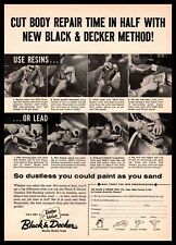 1959 Black & Decker Dustless Belt Sander Tool Towson Maryland Vintage Print Ad picture