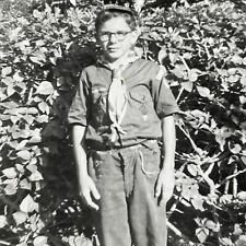 M2 Photograph 1957 Boy Scout Kid Cub Scout Portrait picture