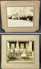 c.1900s Albumen Photos OTC British or U.S. Naval Reserve Officers Training Corps picture