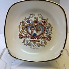 H R H Prince Charles Lady Diana Spencer Collector’s Plate/ Bowl picture