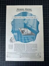 Vintage 1929 Monel Metal Print Ad picture