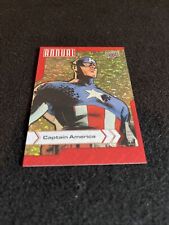 2022-23 Upper Deck Marvel Annual #14 Captain America Gold Linearity #12/88 picture