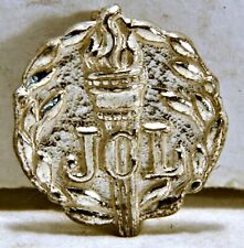 Rare Vintage STERLING SILVER JCL PIN Junior Classical League picture