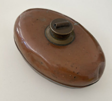 Vintage antique Copper & Brass Bed Foot Warmer 